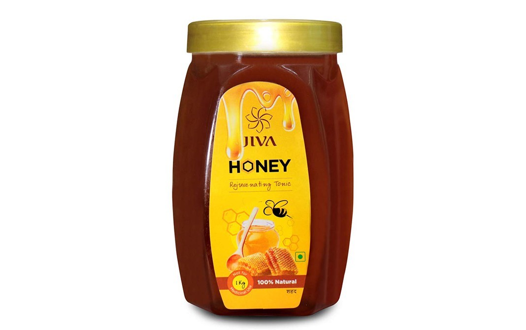 Jiva Ayurveda Honey    Plastic Jar  1 kilogram